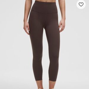 Lululemon Brown Wunder Train Tights